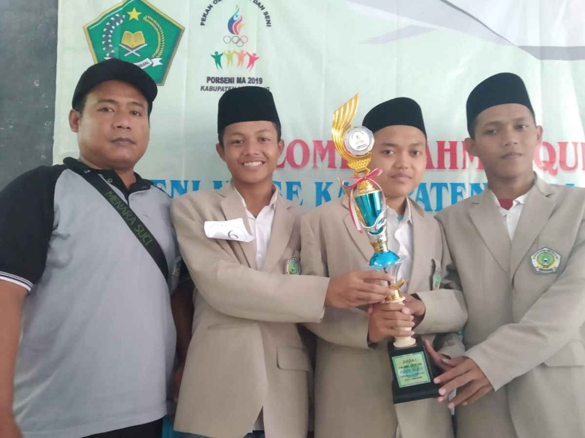 Juara 1 Musabaqah Fahmil Quran PORSENI Tingkat Kabupaten Lumajang 2019